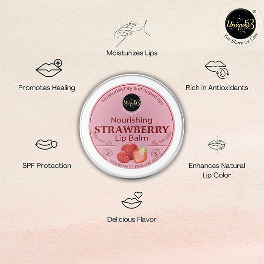Strawberry Lip Balm (15g)